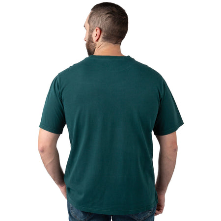 Pine - Men's Flush Out Short Sleeve Pocket Tee - Back