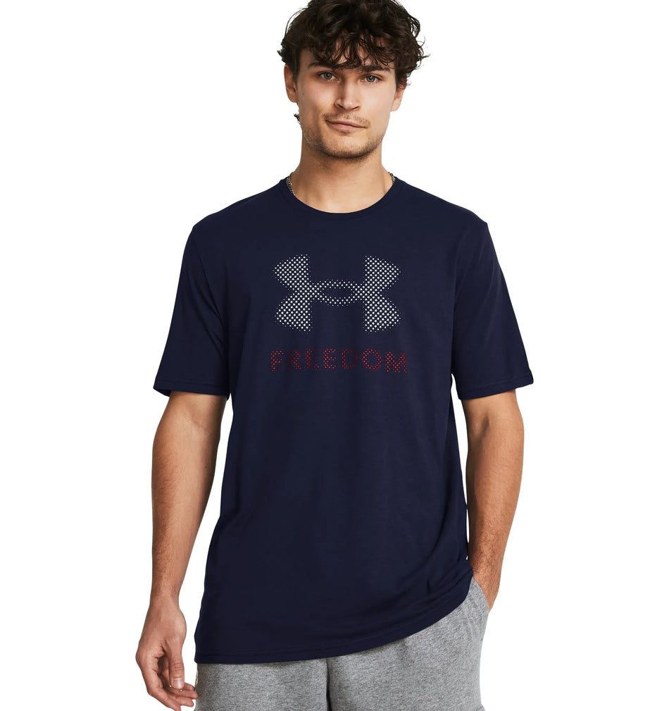 Navy - Men's UA Freedom Amp T-Shirt