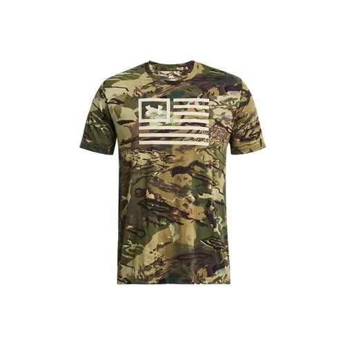 UA Forest Camo - Men's UA Freedom Flag Camo T-Shir