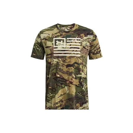 UA Forest Camo - Men's UA Freedom Flag Camo T-Shir