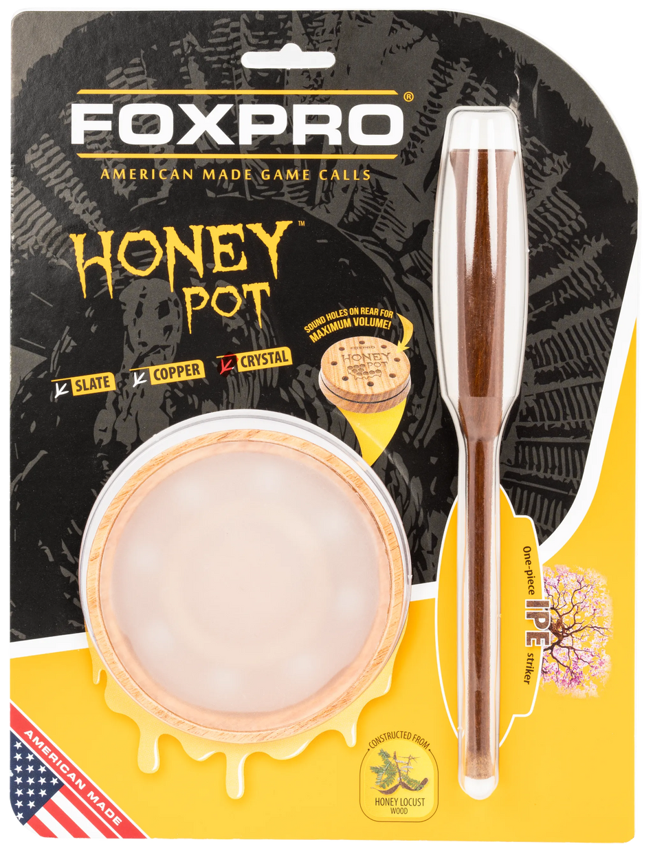 Foxpro Honey Pot Crystal Friction Turkey Call