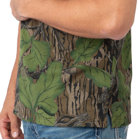 Mossy Oak - Men's Flush Out Short Sleeve Pocket Tee - Bottom