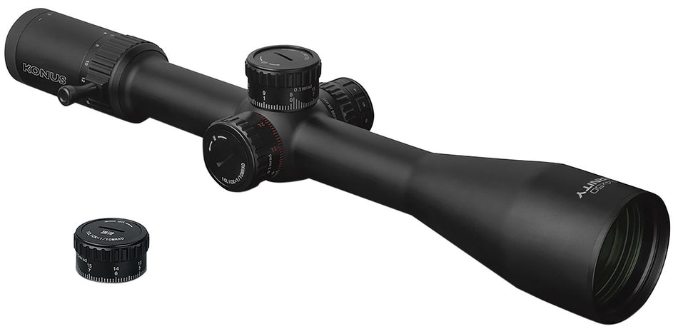 Eternity 6-24x 50mm Rifle Scope - Black - Illuminated Engraved PRS Ballistic