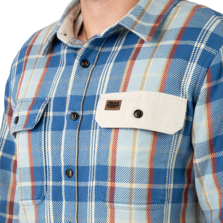 Stratus Plaid - Men's Hardwood Heavyweight Flannel Shirt - Pocket
