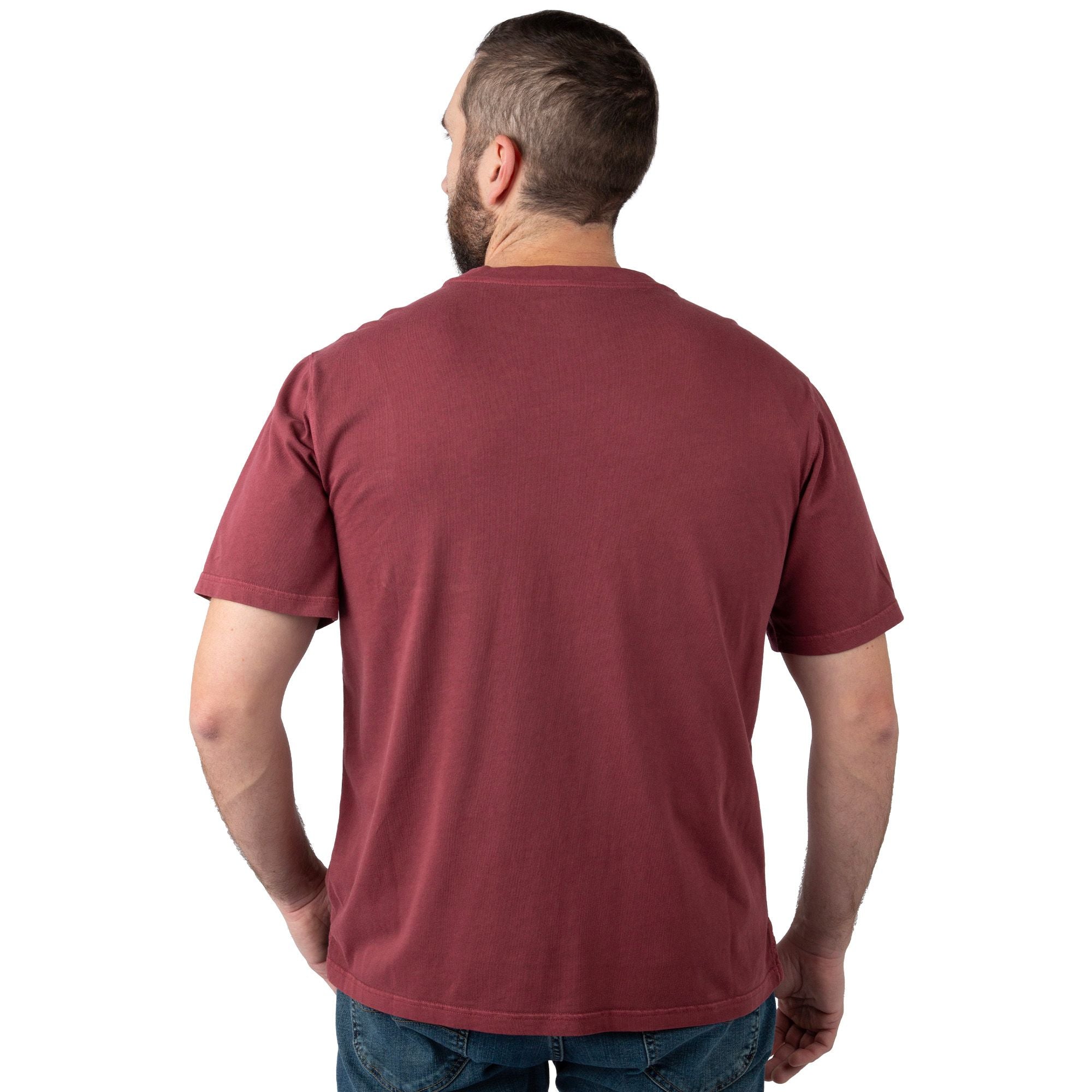 Port - Men's Flush Out Short Sleeve Pocket Tee - Back