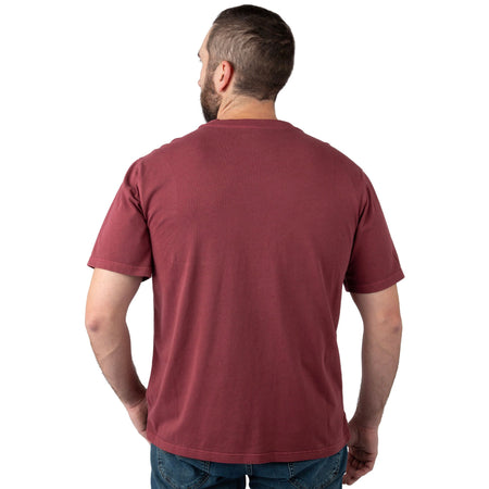 Port - Men's Flush Out Short Sleeve Pocket Tee - Back