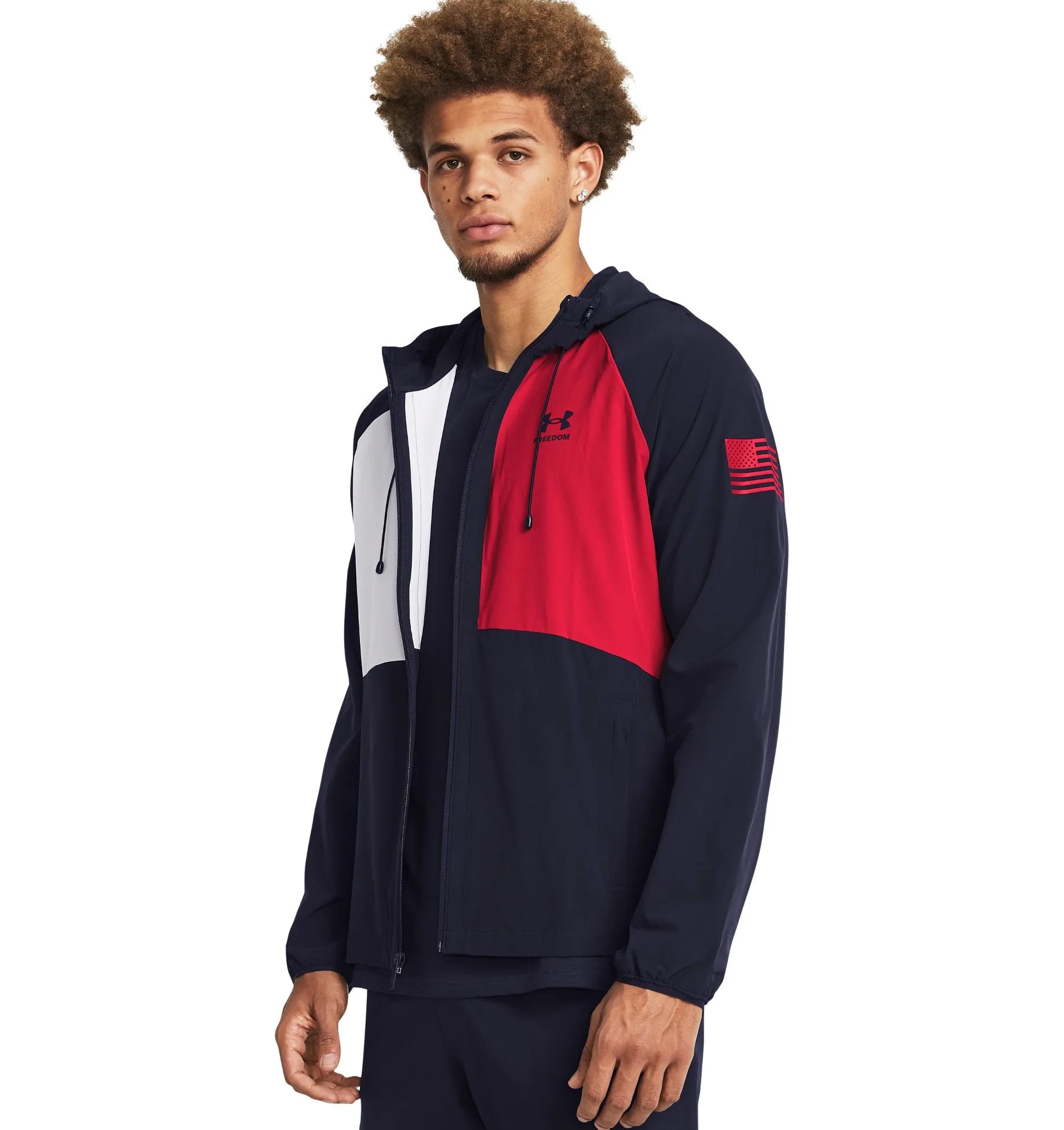 Navy - Men's UA Freedom Windbreaker Jacket