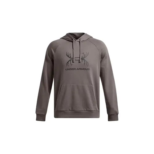 Fresh Clay - Men's UA Rival Fleece Antler Hoodie