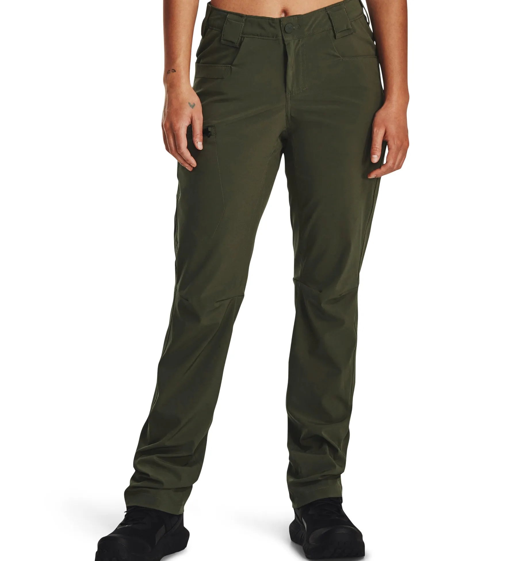Green - Women's UA Defender Pants