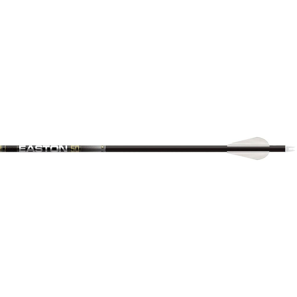 Easton 5.0 Arrows with Half Outs - 6 Pack