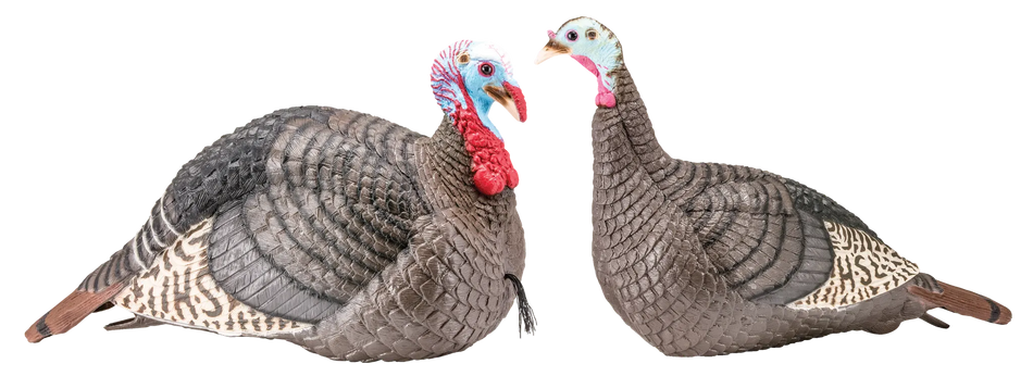 HS Strut Strut-Lite Jake & Hen Combo Wild Turkey Decoys