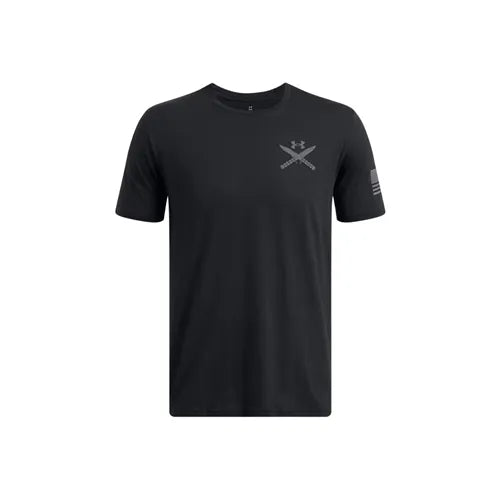 Black - Men's UA Freedom Spine T-Shirt