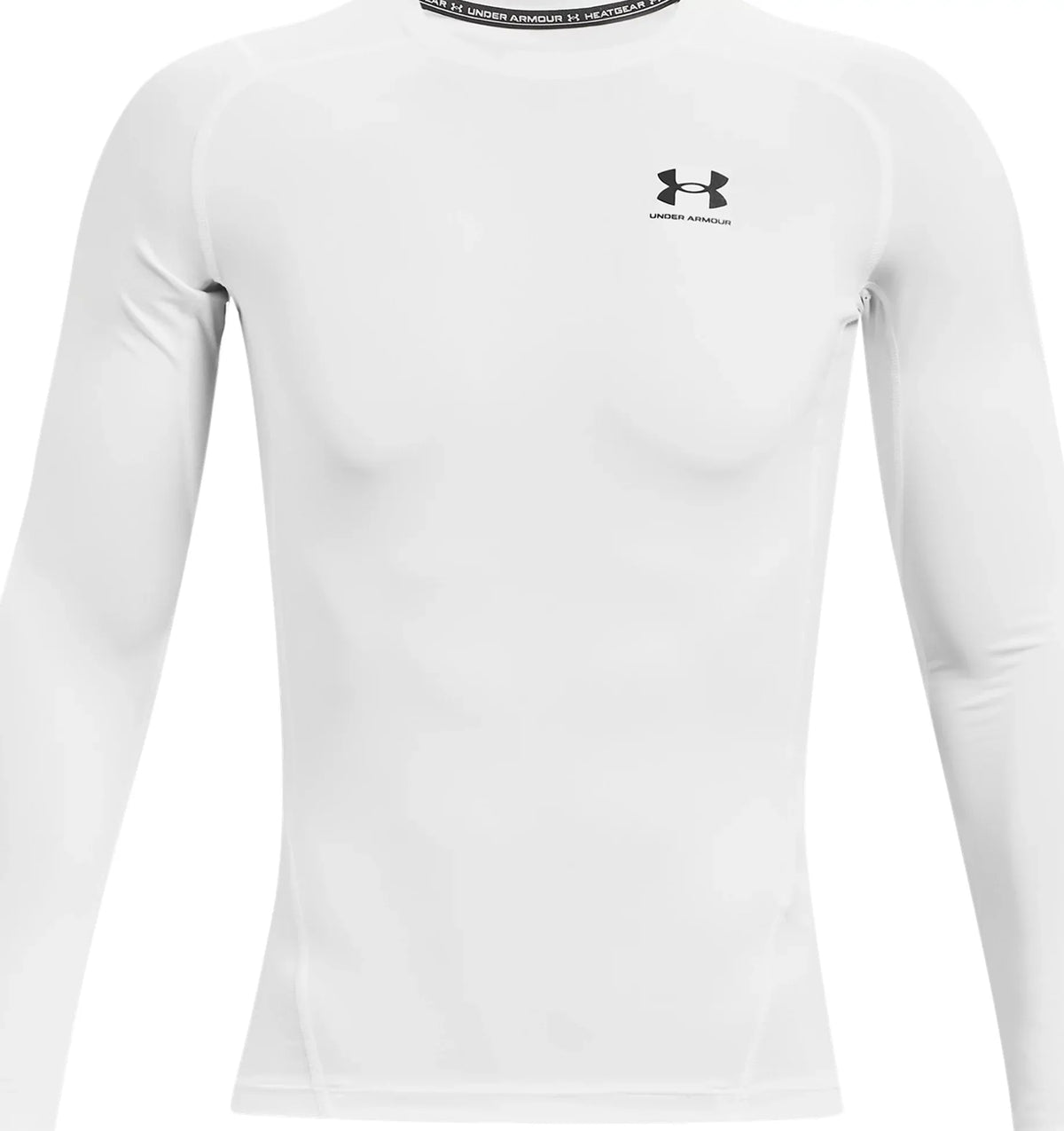 White - HeatGear Armour Long Sleeve