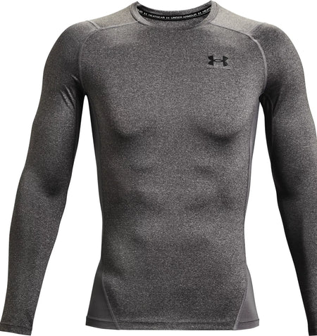 Gray - HeatGear Armour Long Sleeve