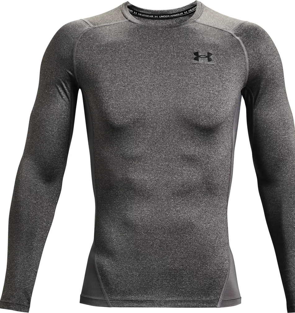 Gray - HeatGear Armour Long Sleeve
