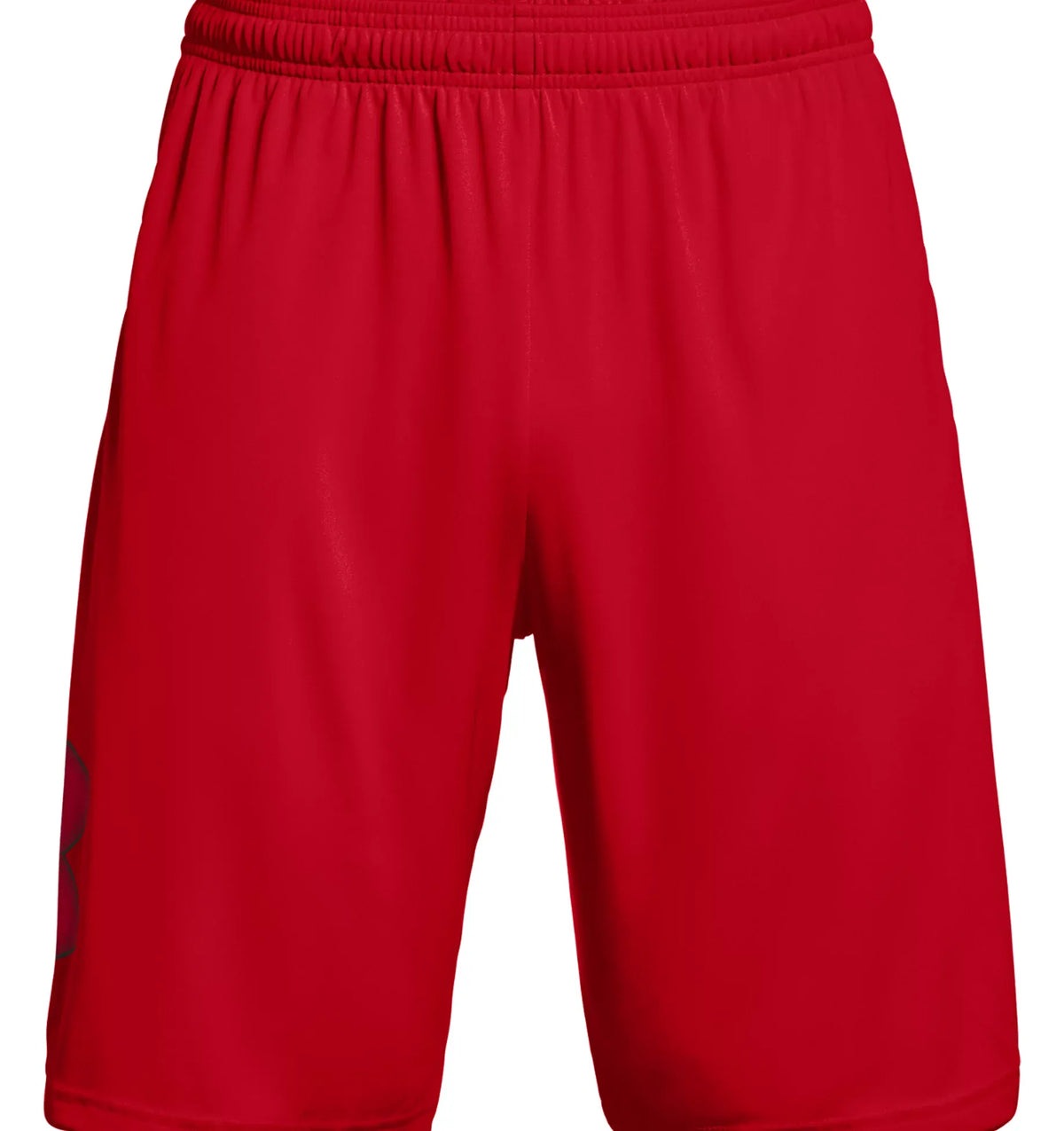 Red- UA Tech Graphic Shorts