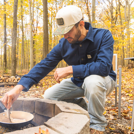 Navy - Men's Brushbuster Utility Jacket - Lifestyle1