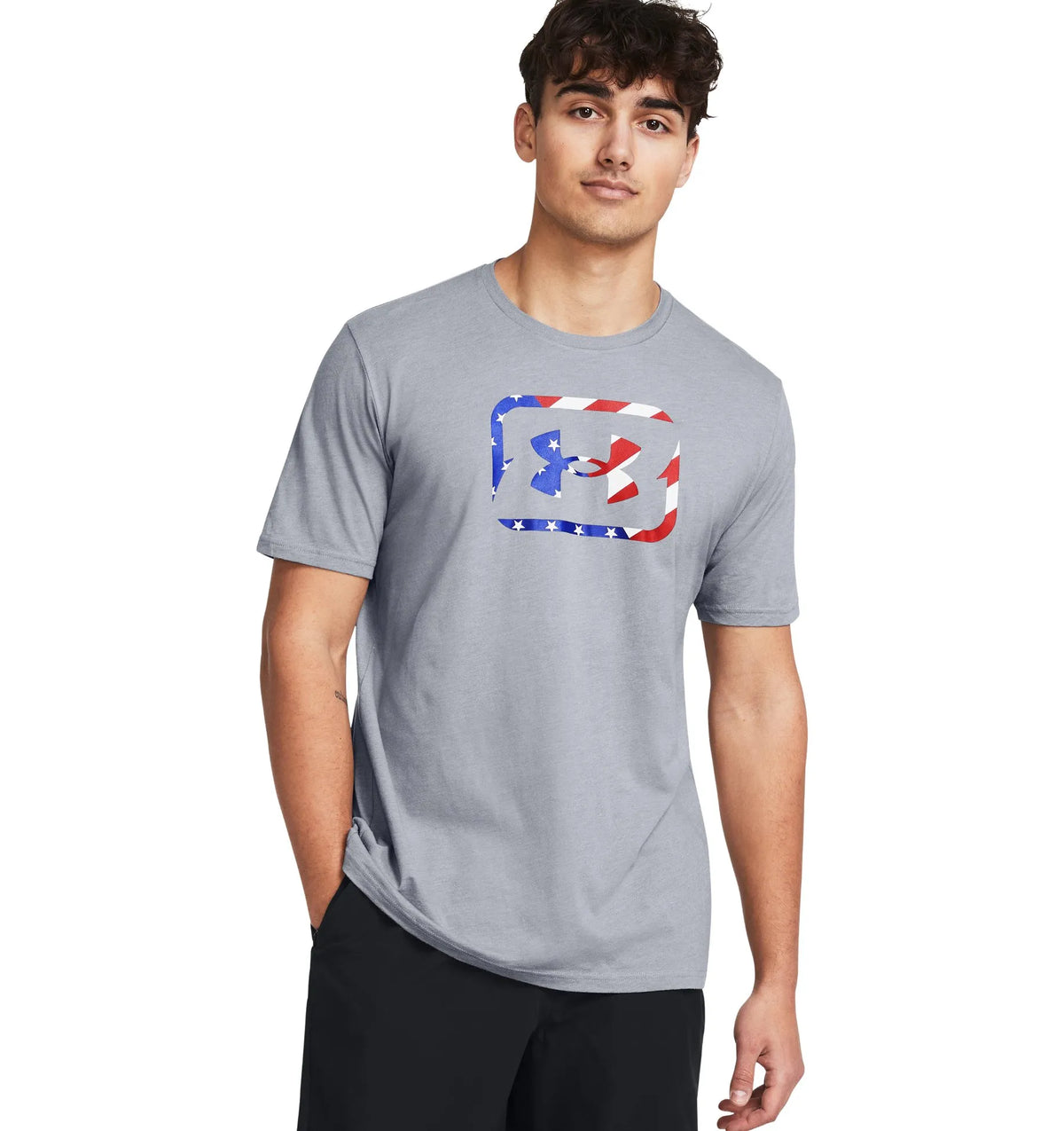 Heather Gray - Men's UA Freedom Hook T-Shirt
