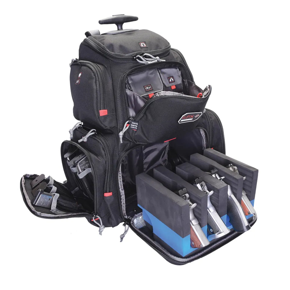 Handgunner 4 Handgun Rolling Backpack