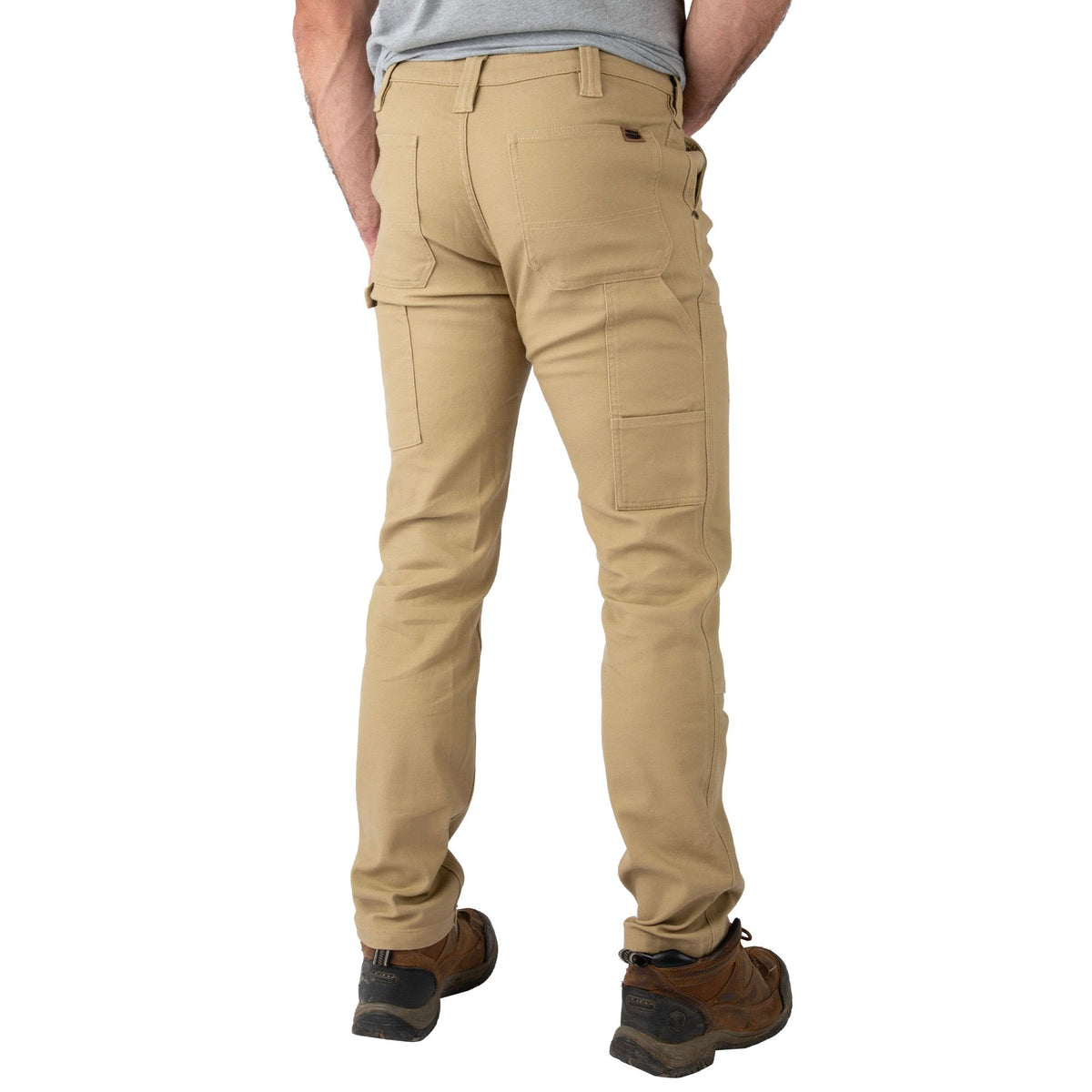 Khaki - Men's SFYK Shoot from Your Knees Double Layer Pants - Back