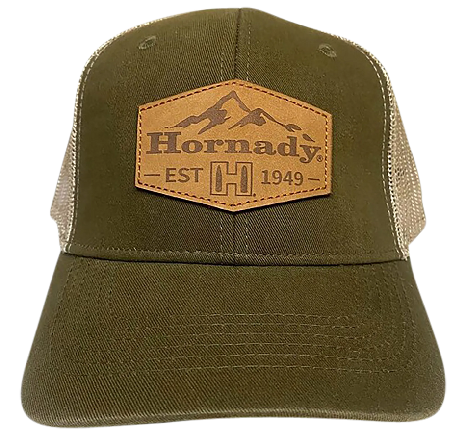 Hornady Sage Embossed Moutain Patch Cap