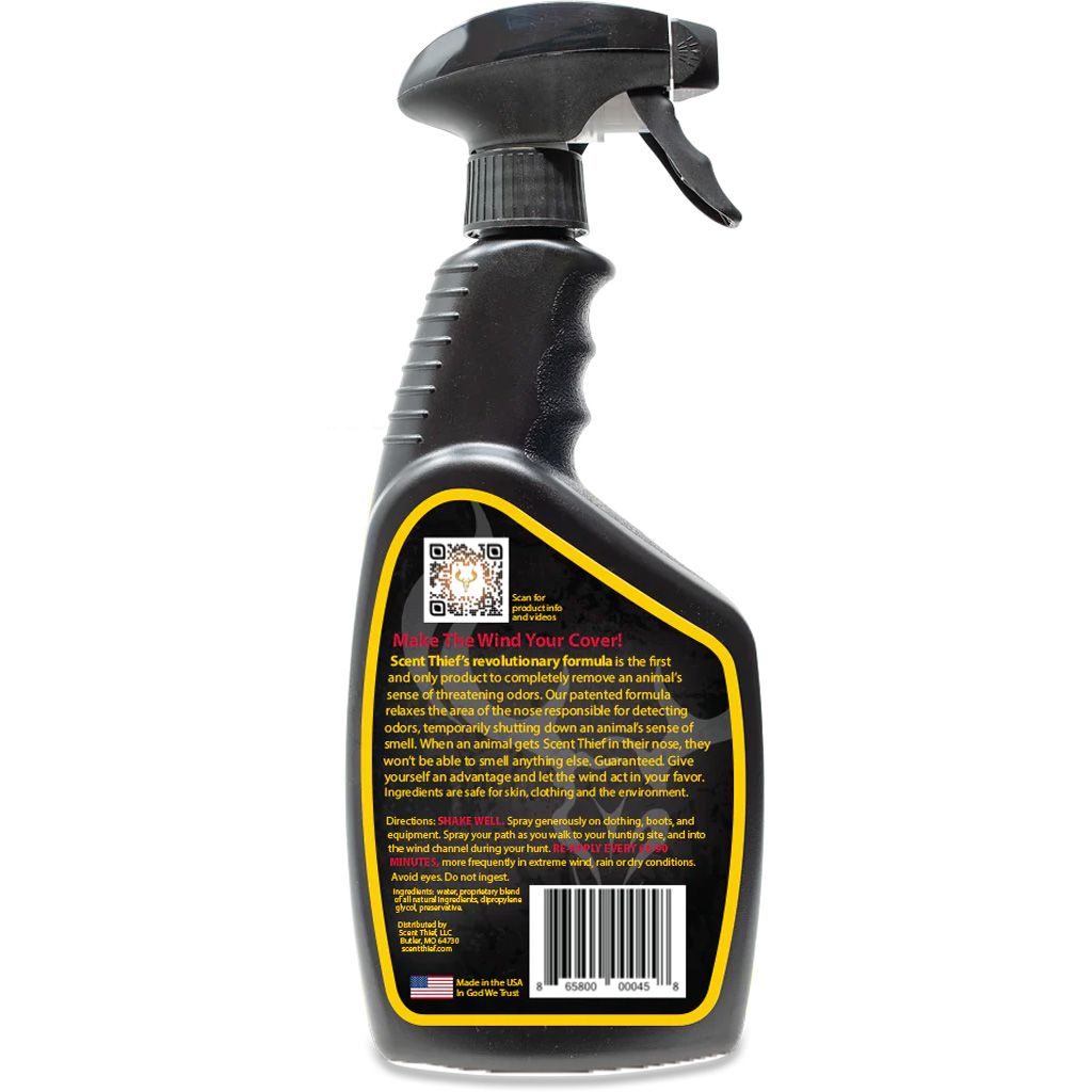 Scent Thief Field Spray 24 oz. -Back