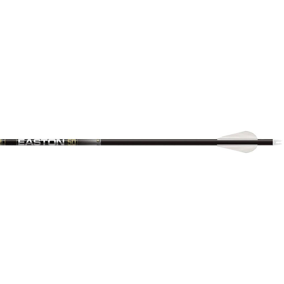 Easton 5.0 Arrows with Half Outs - 6 Pack