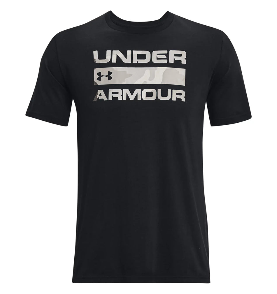 Black - Stacked Logo Fill T-Shirt