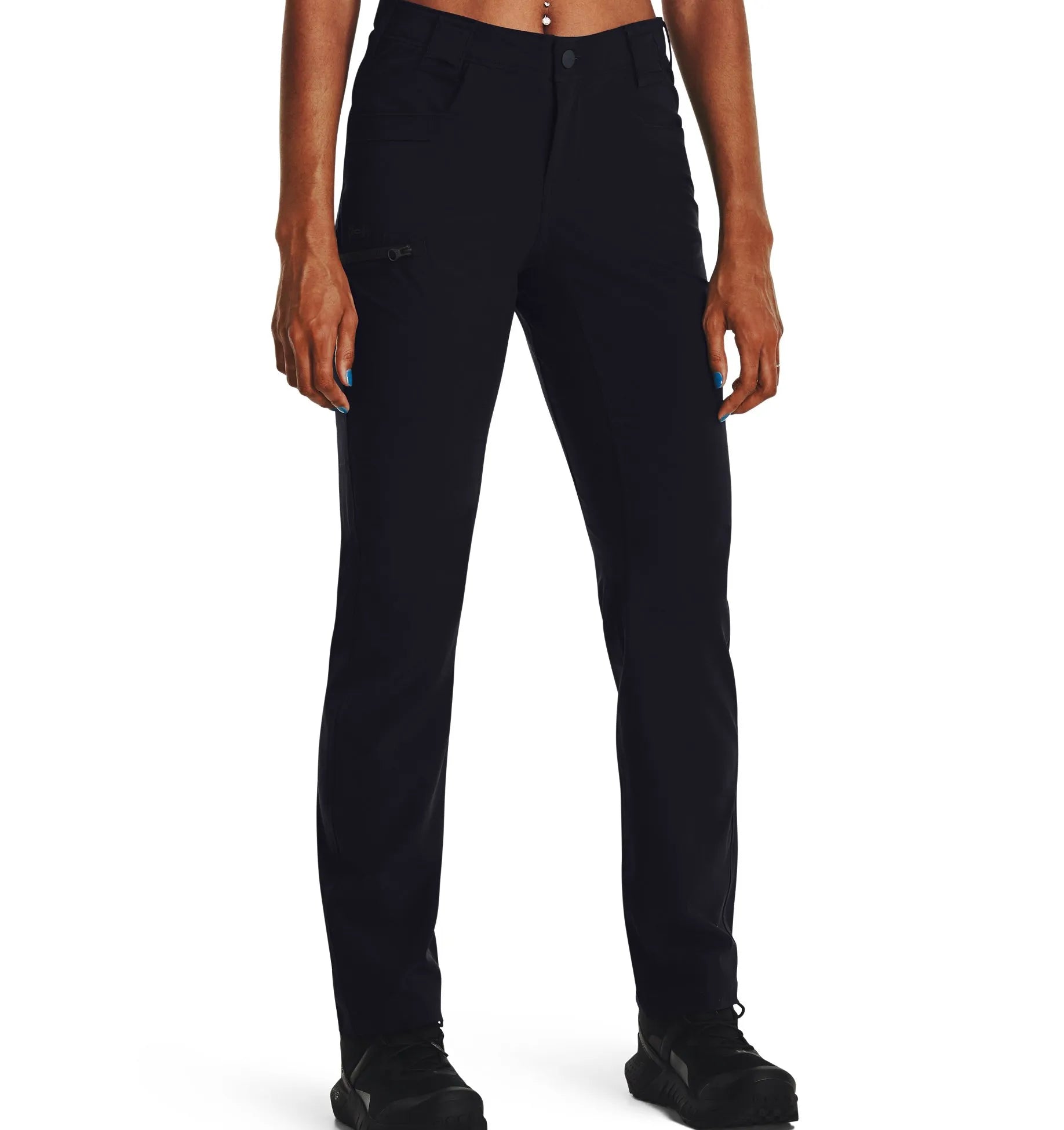 Navy - Women's UA Defender Pants