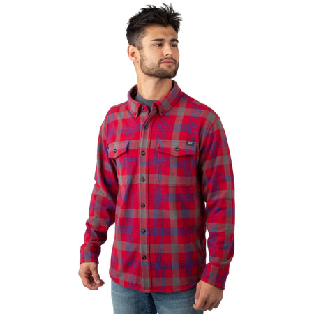 Cunningham Plaid - Field & Stream Men's Bushveldt Plaid Knit Shirt