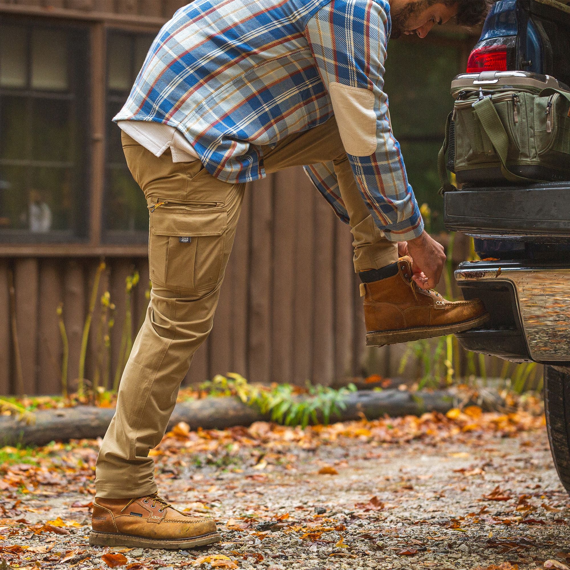 Khaki - Men's Downstream Cargo Pants - Lifestyle2