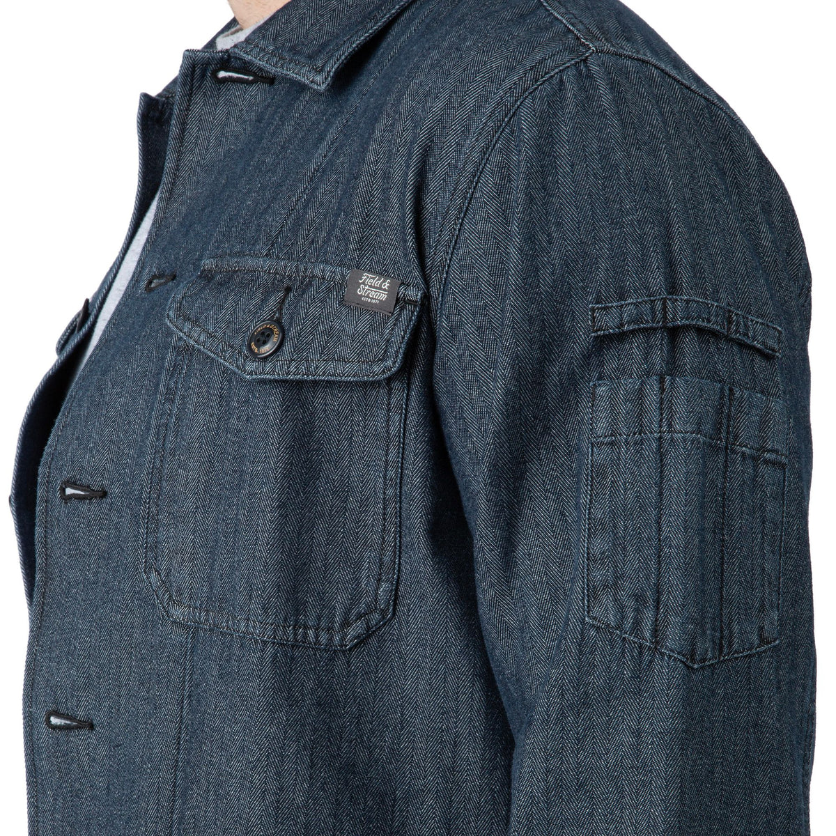 Denim - Men's Epoch Lightweight Twill Shirt Jacket - Pocket