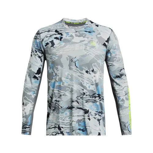 Pitch Gray Camo - UA Iso-Chill Fish Pro Camo T-Shirt