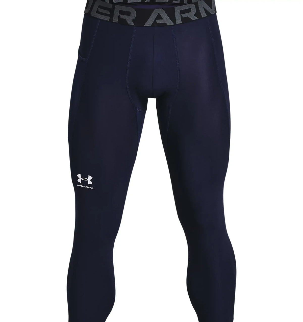 Blue - HeatGear Armour 3/4 Leggings