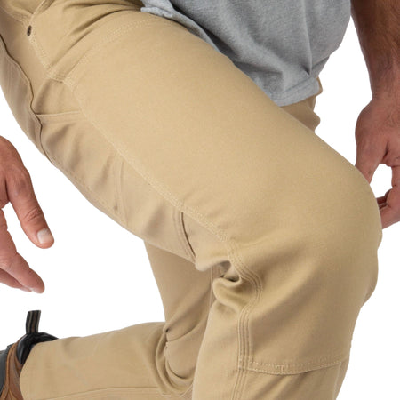 Khaki - Men's SFYK Shoot from Your Knees Double Layer Pants - Knee