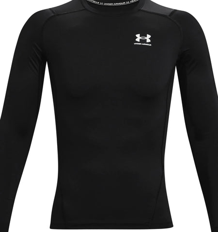 Black - HeatGear Armour Long Sleeve