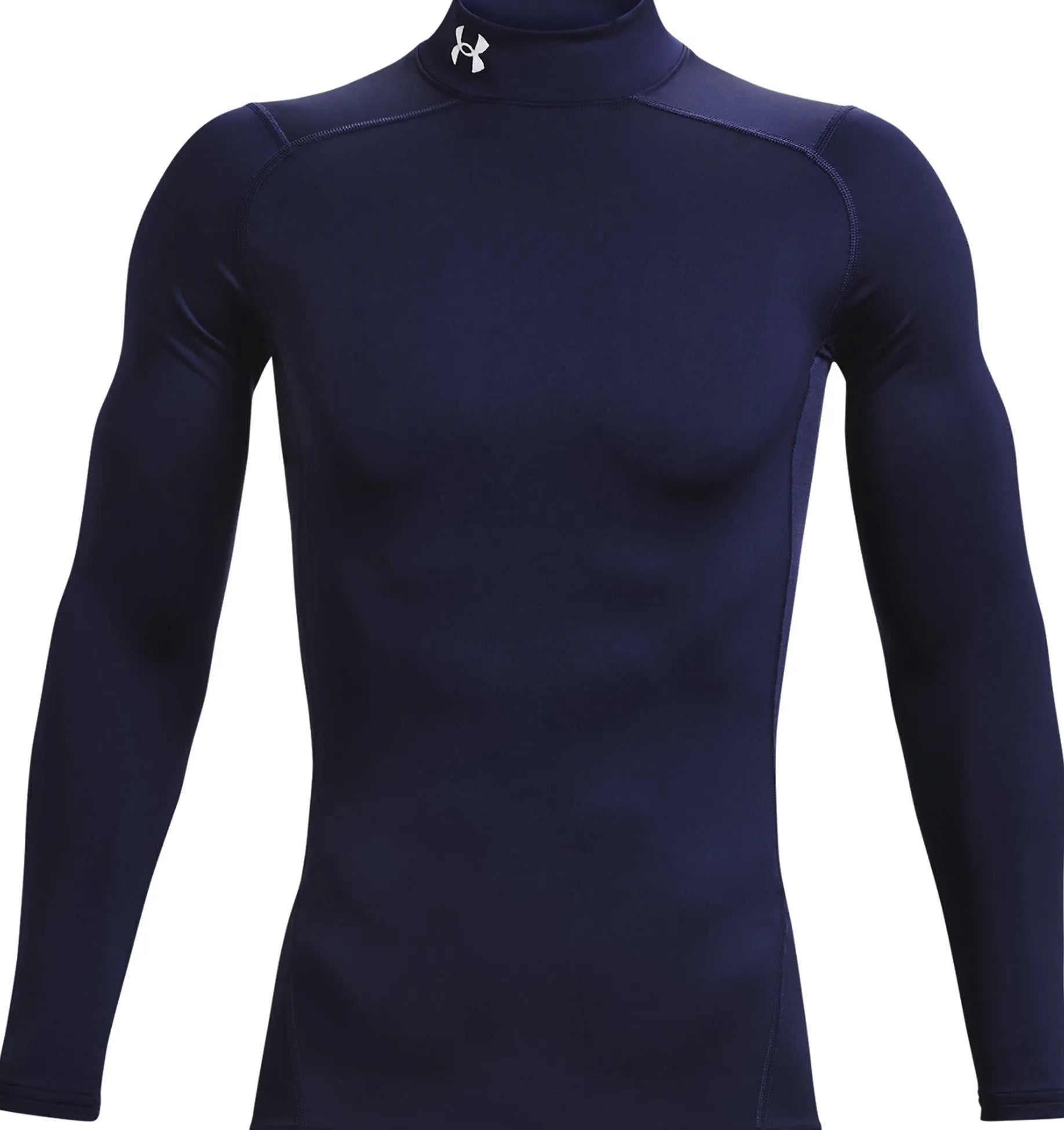 Navy - ColdGear Compression Mock