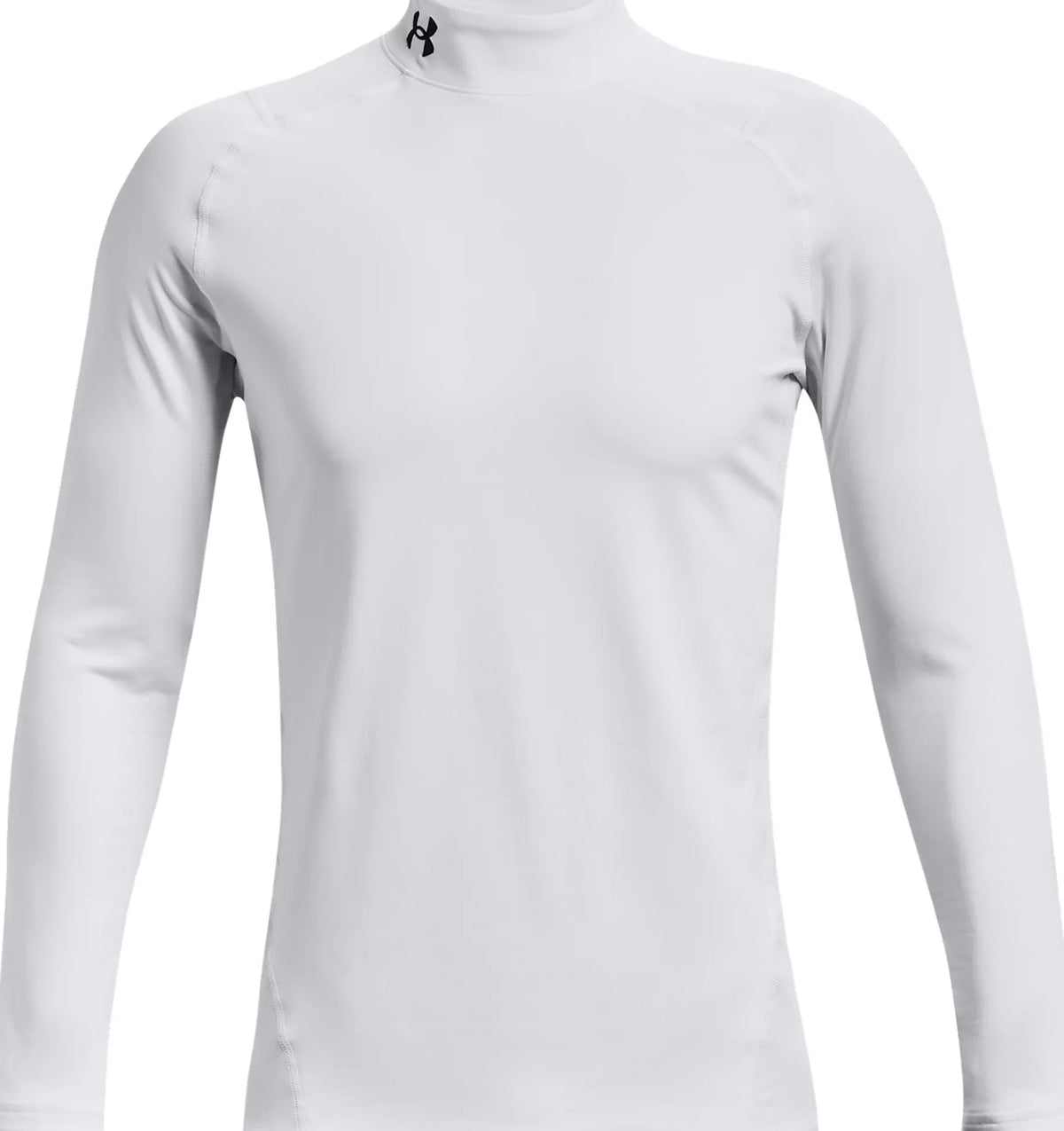 White - ColdGear Fitted Mock