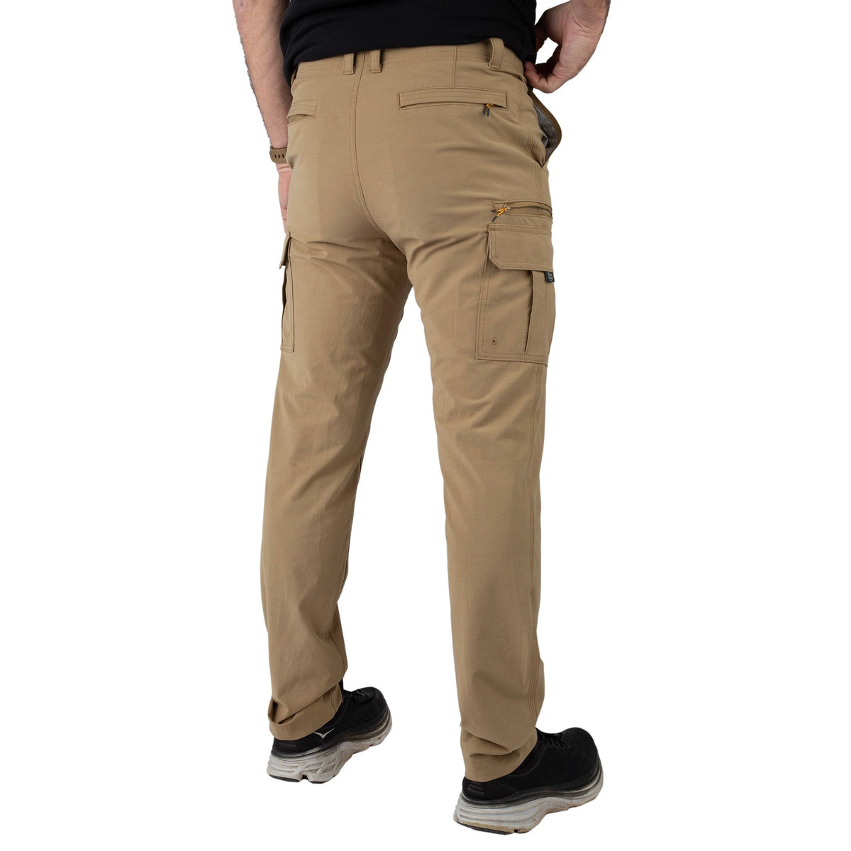Khaki - Men's Downstream Cargo Pants - Back