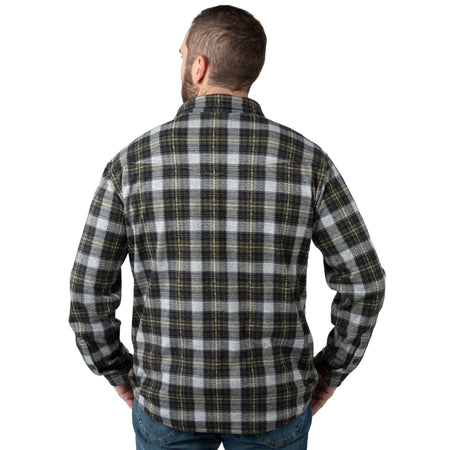 Mash Plaid - Field & Stream Men's Bushveldt Plaid Knit Shirt - Back