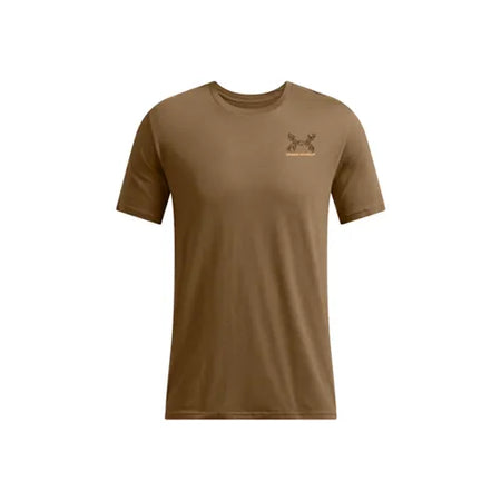 Coyote - Men's UA Schematic White Tail Short Sleeve T-Shirt