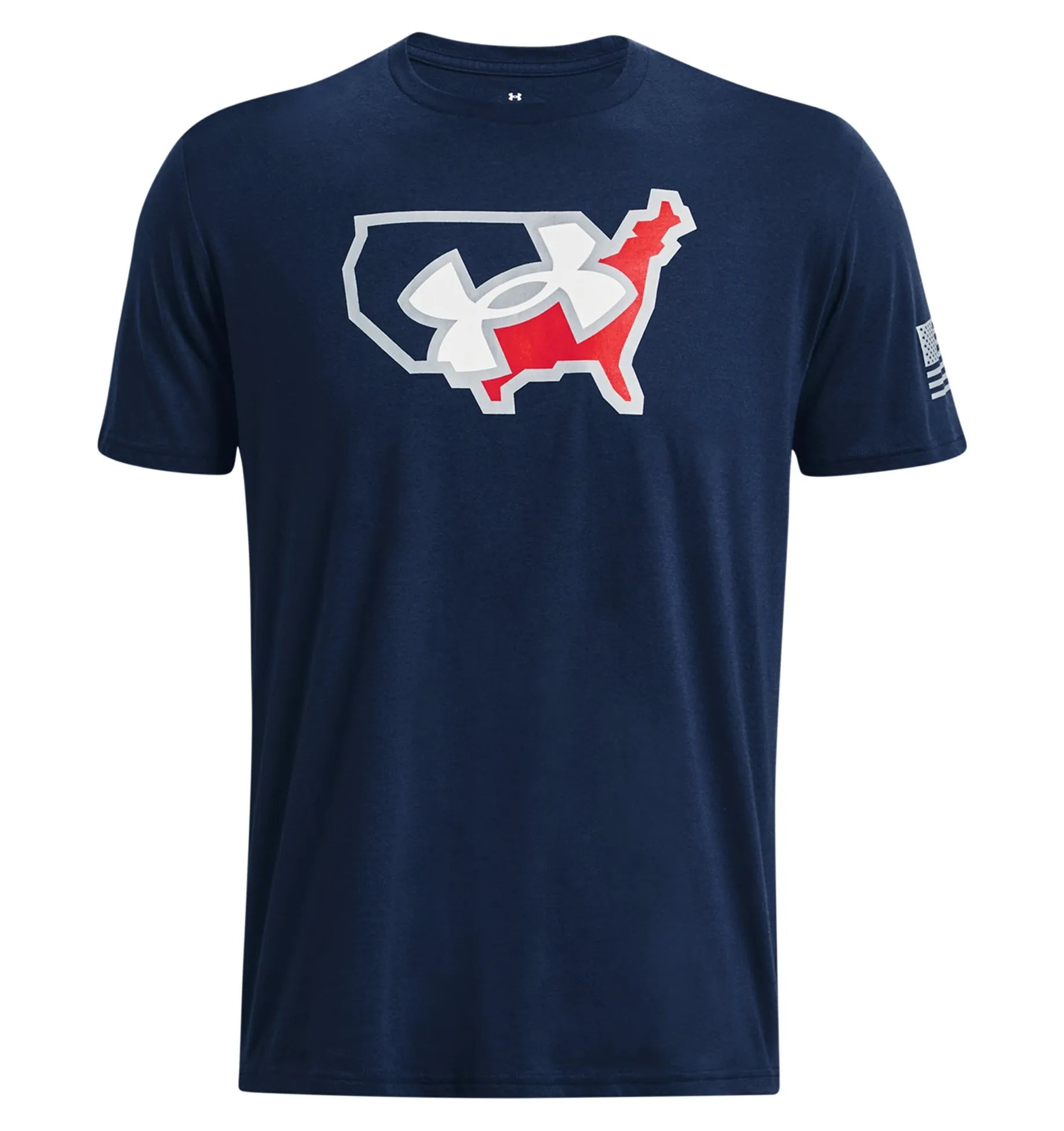 Academy - UA Freedom Big Flag Logo Lockup T-Shirt