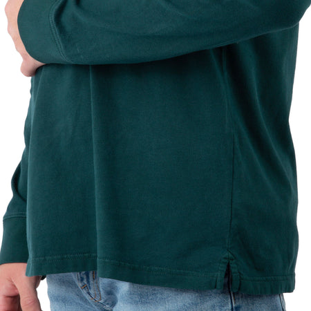 Pine - Men's Flush Out Long Sleeve Hoodie - Bottom