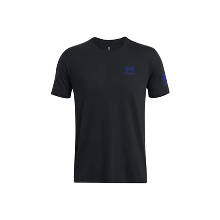 Black/Royal - Men's UA Freedom Flag Gradient T-Shirt