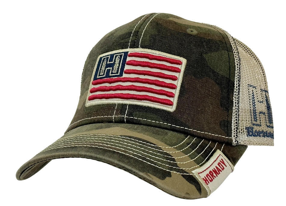 Hornady Camo Flag Cap