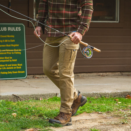 Khaki - Men's Downstream Cargo Pants - Lifestyle1