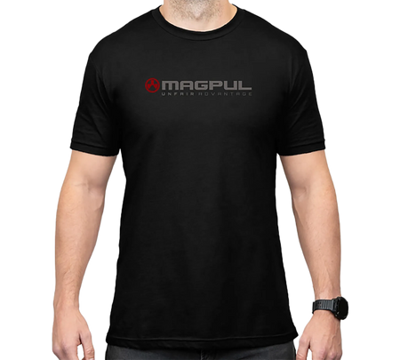 Magpul Unfair Advatange Cotton/Polyester Short Sleeve T-Shirt - Black