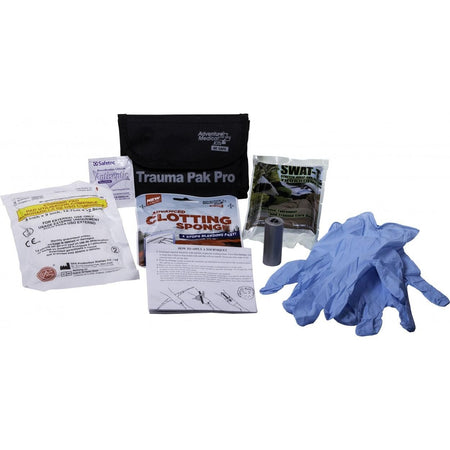 Trauma Pack Pro with Tourniquet & QuikClot - contents