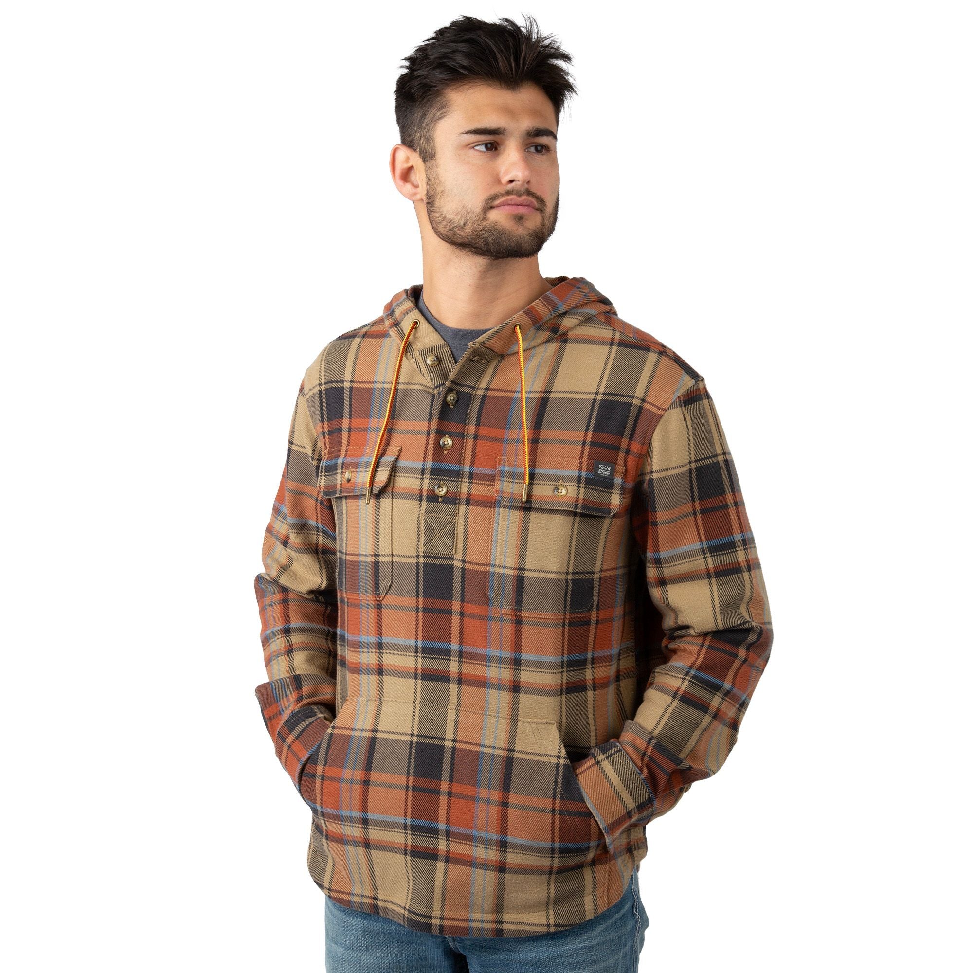 Sam's Plaid - Men's Raghorn Flannel Hoodie