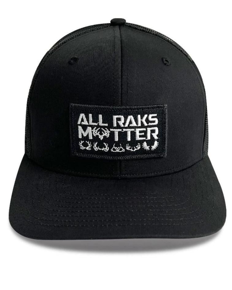 All Raks Matter ™ Trucker Hat - Black Patch